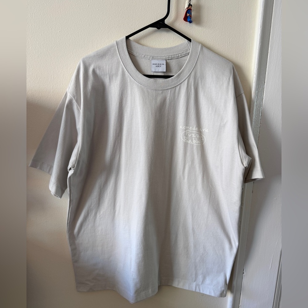 Casual Light Gray Short Sleeve Tee